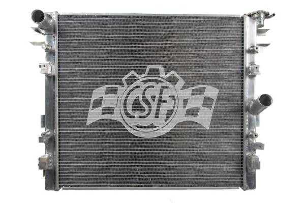 CSF - CSF 07-11 Jeep Wrangler 3.8L OEM Plastic Radiator - 3466