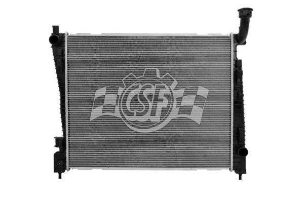 CSF - CSF 11-14 Dodge Durango 3.6L OEM Plastic Radiator - 3544