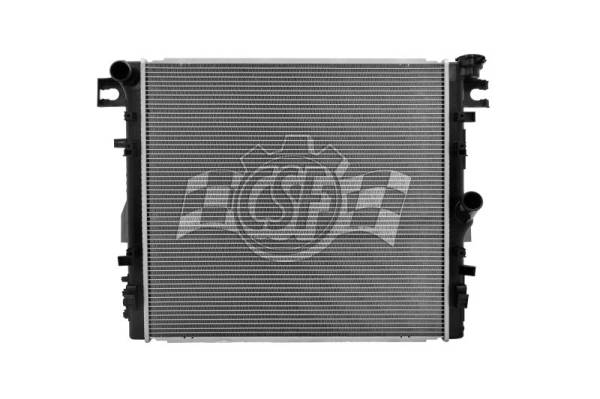 CSF - CSF 12-18 Jeep Wrangler 3.6L OEM Plastic Radiator - 3592