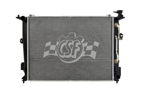 CSF - CSF 11-12 Hyundai Genesis 4.6L OEM Plastic Radiator - 3611