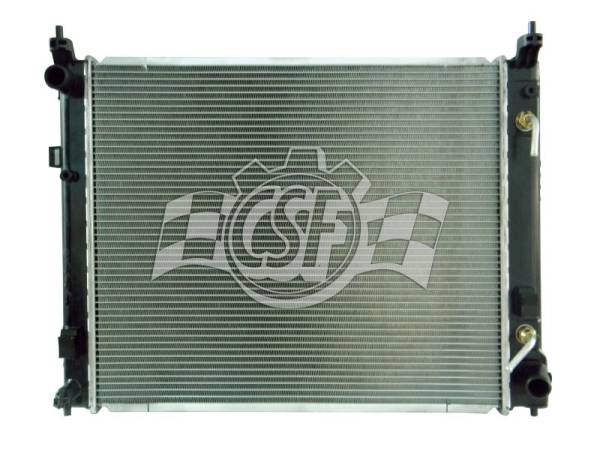 CSF - CSF 12-18 Nissan Versa 1.6L OEM Plastic Radiator - 3622