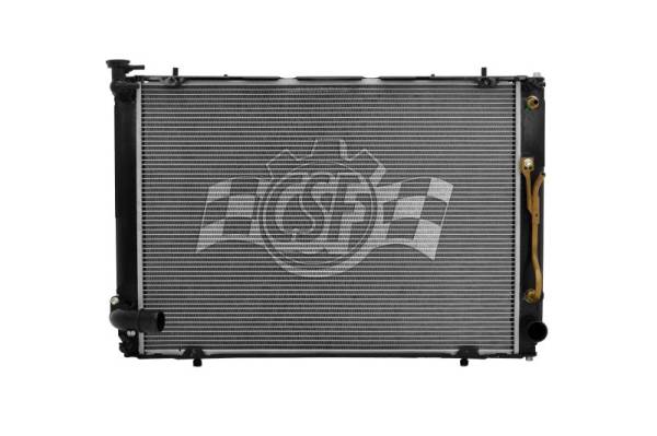 CSF - CSF 07-10 Toyota Sienna 3.5L OEM Plastic Radiator - 3639