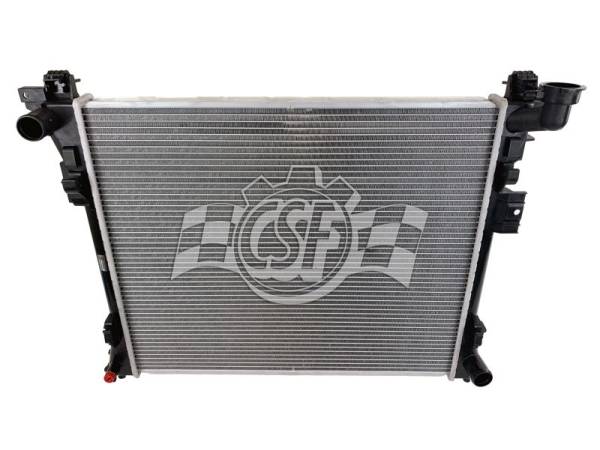 CSF - CSF 08-10 Dodge Grand Caravan 3.3L OEM Plastic Radiator - 3659