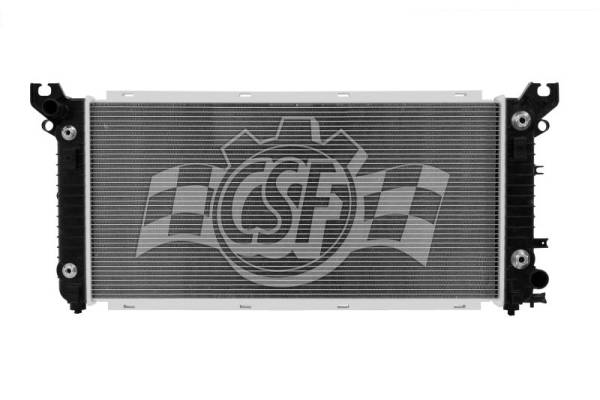 CSF - CSF 2015 GMC Sierra 5.3L OEM Plastic Radiator - 3730