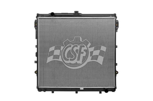 CSF - CSF 10-12 Toyota Sequoia 4.6L OEM Plastic Radiator - 3776