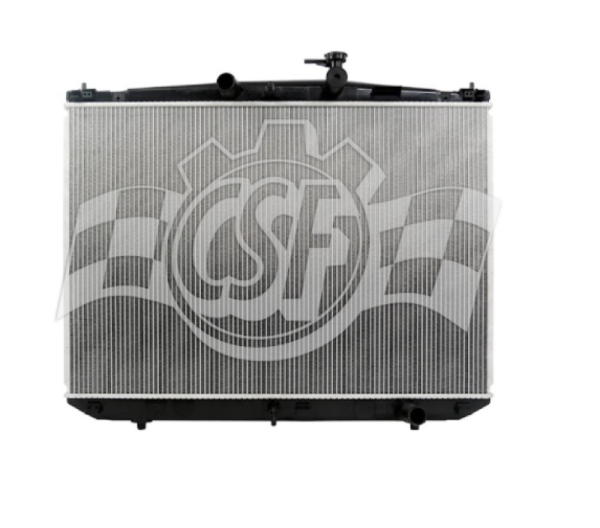 CSF - CSF 17-19 Toyota Highlander 3.5L OEM Plastic Radiator - 3862