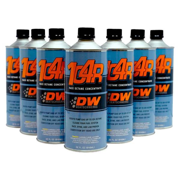 DeatschWerks - DeatschWerks 104R Race Octane Booster 32oz. Cans - Case of 8