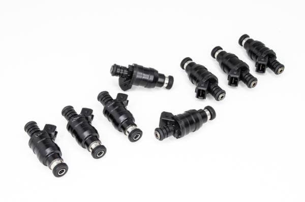 DeatschWerks - DeatschWerks Universal 1000cc Low Impedance 14mm Upper Injector - Set of 8