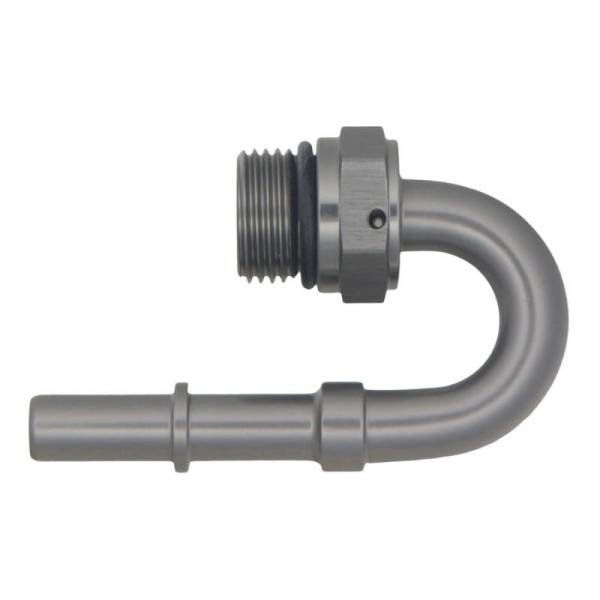 DeatschWerks - DeatschWerks 8AN ORB Male to 3/8IN Male EFI Quick Connect Adapter 180 Deg.