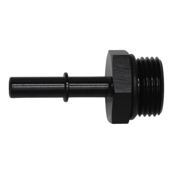 DeatschWerks - DeatschWerks 10AN ORB Male to 5/16in Male EFI Quick Connect Adapter - Anodized Matte Black