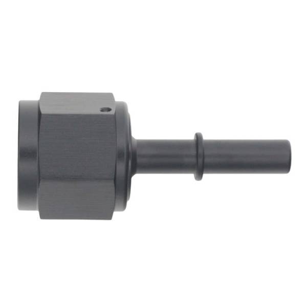 DeatschWerks - DeatschWerks 10AN Female Flare Swivel to 5/16in Male EFI Quick Disconnect - Anodized Matte Black