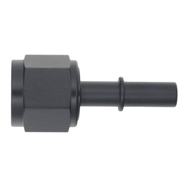 DeatschWerks - DeatschWerks 10AN Female Flare Swivel to 3/8in Male EFI Quick Disconnect - Anodized Matte Black