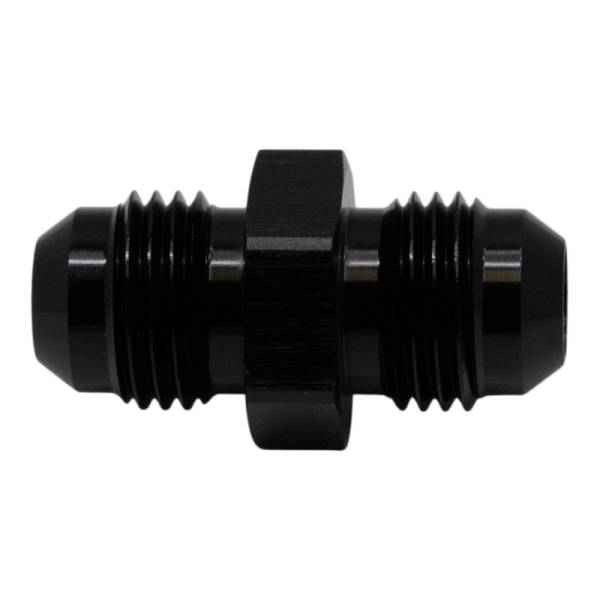 DeatschWerks - DeatschWerks 6AN Male Flare to 6AN Male Flare Coupler - Anodized Matte Black