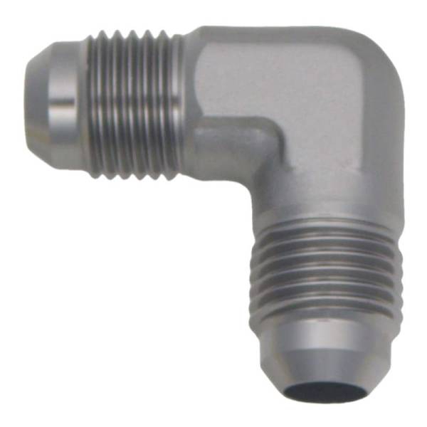 DeatschWerks - DeatschWerks 6AN Male Flare To 6AN Male Flare 90-Degree Coupler Fitting