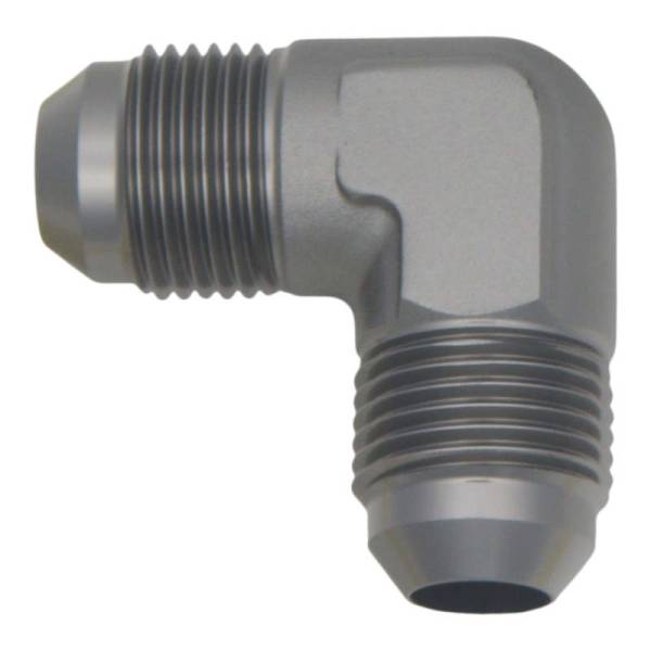 DeatschWerks - DeatschWerks 8AN Male Flare To 8AN Male Flare 90-Degree Coupler Fitting