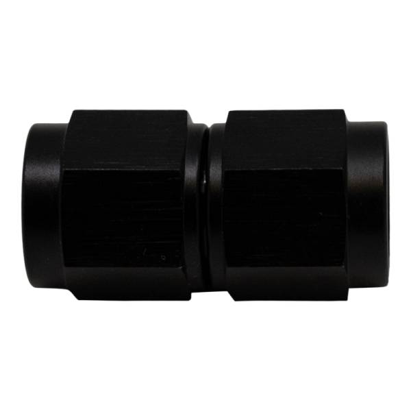 DeatschWerks - DeatschWerks 6AN Flare Female Swivel to 6AN Flare Female Swivel - Anodized Matte Black