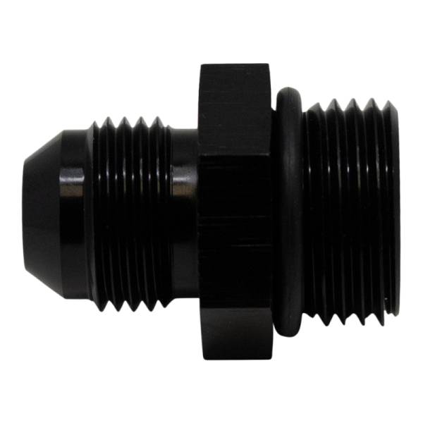 DeatschWerks - DeatschWerks 10AN ORB Male to 8AN Male Flare Adapter (Incl O-Ring) - Anodized Matte Black