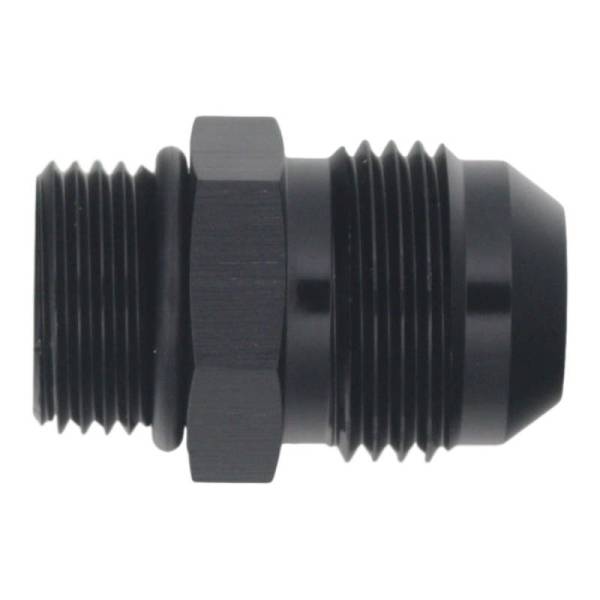 DeatschWerks - DeatschWerks 8AN ORB Male to 10AN Male Flare Adapter - Anodized Matte Black