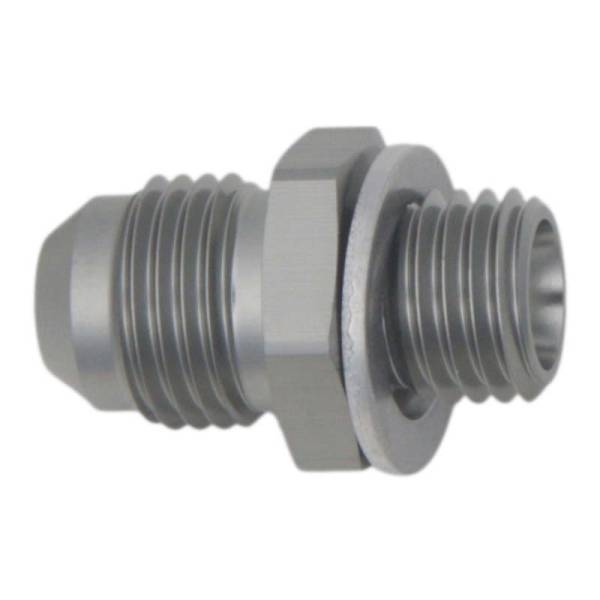 DeatschWerks - DeatschWerks 6AN Male Flare To M12 X 1.5 Male Metric Adapter  (Incl. Crush Washer)