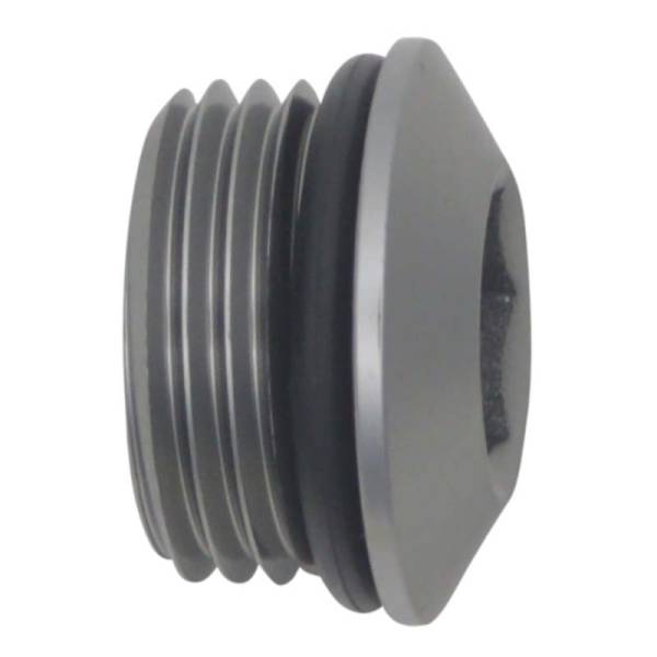 DeatschWerks - DeatschWerks 8AN ORB Male Plug Low Profile Internal Allen/Hex (Incl. O-Ring)