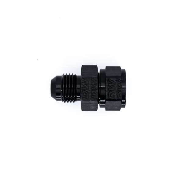 DeatschWerks - DeatschWerks 6AN Male Flare To Fuel Pump Outlet Barb Adapter - Black