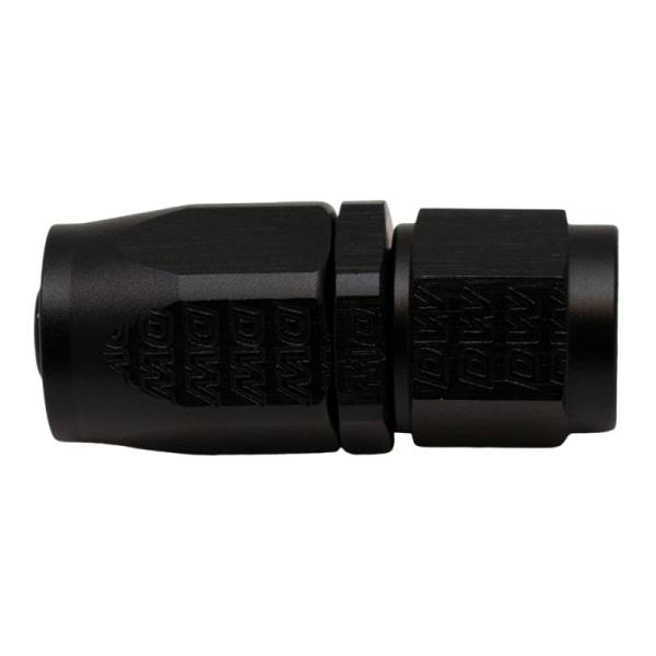 DeatschWerks - DeatschWerks 6AN Female Swivel Strait Hose End CPE - Anodized Matte Black