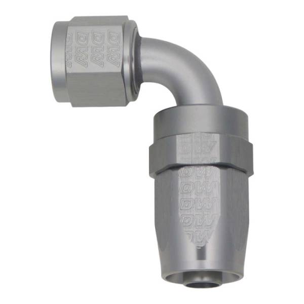 DeatschWerks - DeatschWerks 8AN Female Swivel 90-Degree Hose End CPE