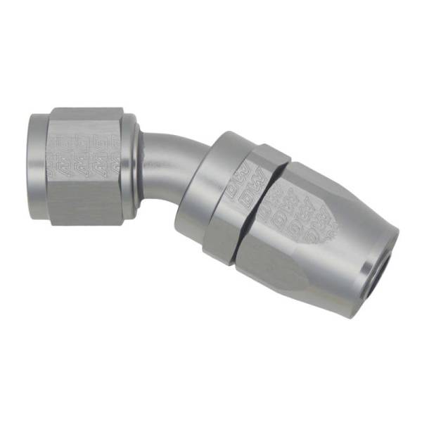 DeatschWerks - DeatschWerks 10AN Female Swivel 30-Degree Hose End CPE - Anodized Titanium