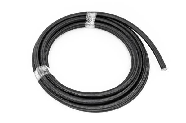 DeatschWerks - DeatschWerks 10AN Black Nylon Braided PTFE Hose 20 Feet