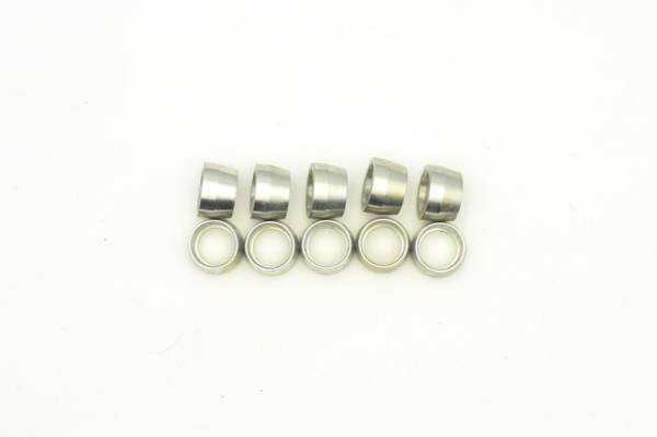 DeatschWerks - DeatschWerks Replacement PTFE Hose End Olive Insert 6AN (Pack of 10)