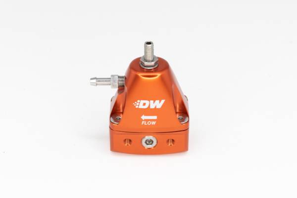 DeatschWerks - DeatschWerks DWR1000iL In-Line Adjustable Fuel Pressure Regulator - Orange