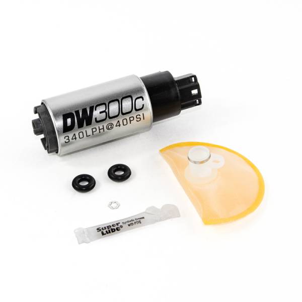 DeatschWerks - DeatschWerks 340lph DW300C Compact Fuel Pump w/ 07-13 Holden Commodore Set Up Kit (w/o Mount Clips)