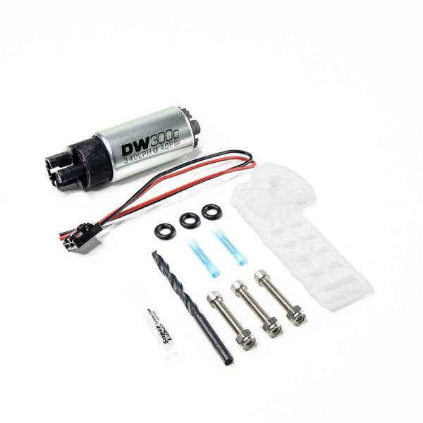 DeatschWerks - DeatschWerks 15-19 Golf R/15-18 1.8/15-18 GTI 340lph Compact Fuel Pump w/o clips w/9-1060 Instl kit