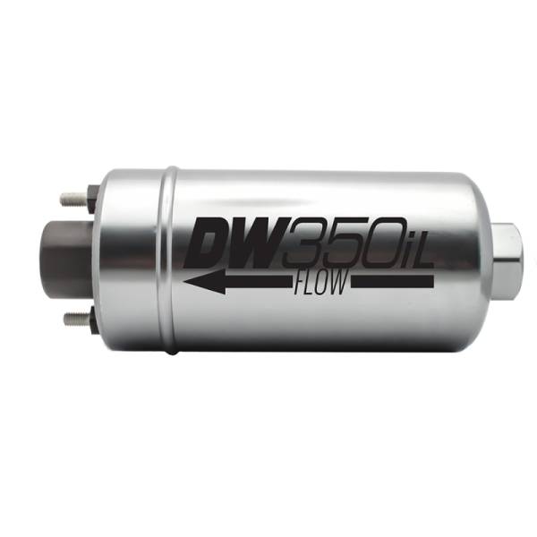 DeatschWerks - DeatschWerks 350 LPH DW350iL In-Line External Fuel Pump (No Bracket)