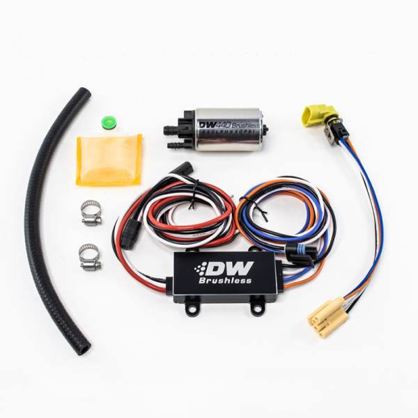 DeatschWerks - DeatschWerks DW440 440lph Brushless Fuel Pump w/ Single Speed Controller