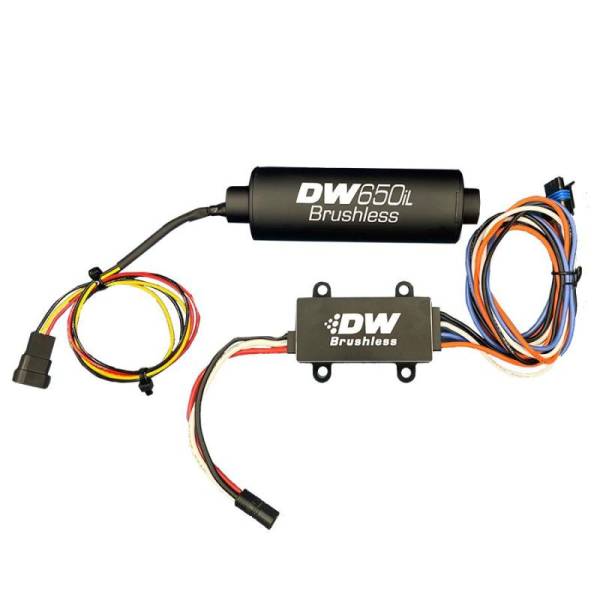 DeatschWerks - DeatschWerks DW650iL Series 650LPH In-Line External Fuel Pump w/ PWM Controller