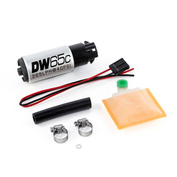 DeatschWerks - DeatschWerks 265 LPH Compact In-Tank Fuel Pump w/ Clips & Universal Install Kit