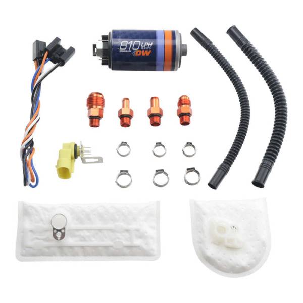 DeatschWerks - Deatschwerks DW810 Brushless Series 810lph In-Tank Brushless Fuel Pump w/ 9-1002 Install kit