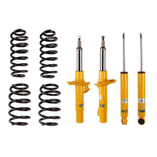 Bilstein - Bilstein B12 2011 Volkswagen Golf TDI Comfortline Wagon Front and Rear Suspension Kit