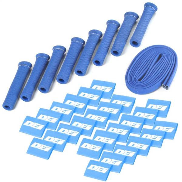 DEI - DEI Protect-A-Boot and Wire Kit 8 Cylinder - Blue