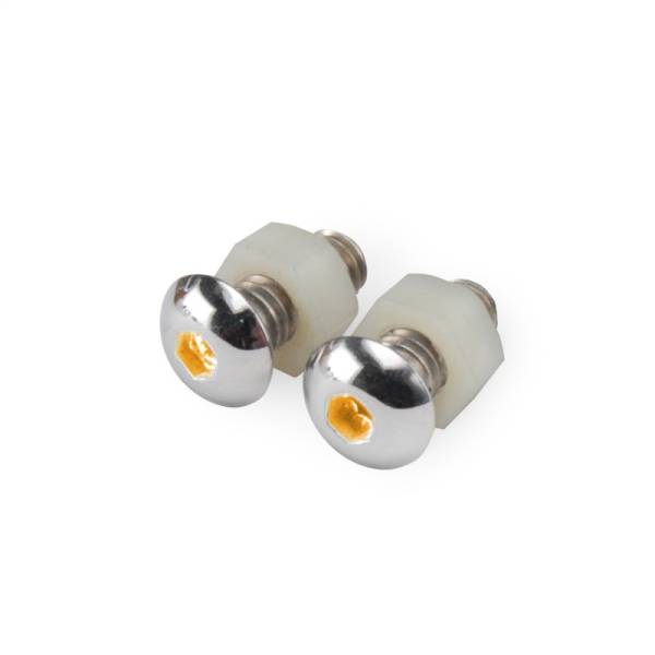 DEI - DEI LED Lighted Button Head Bolts Universal Accent Lighting - 2-pack - Amber