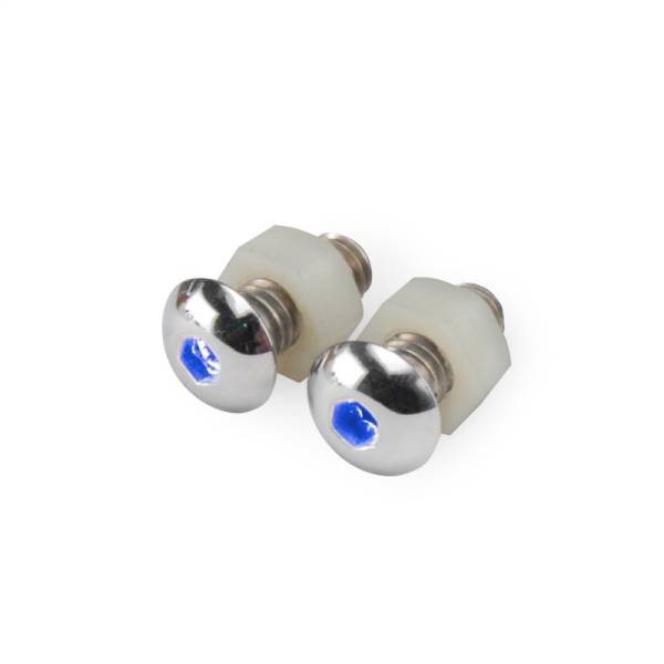 DEI - DEI LED Lighted Button Head Bolts Universal Accent Lighting - 2-pack - Blue