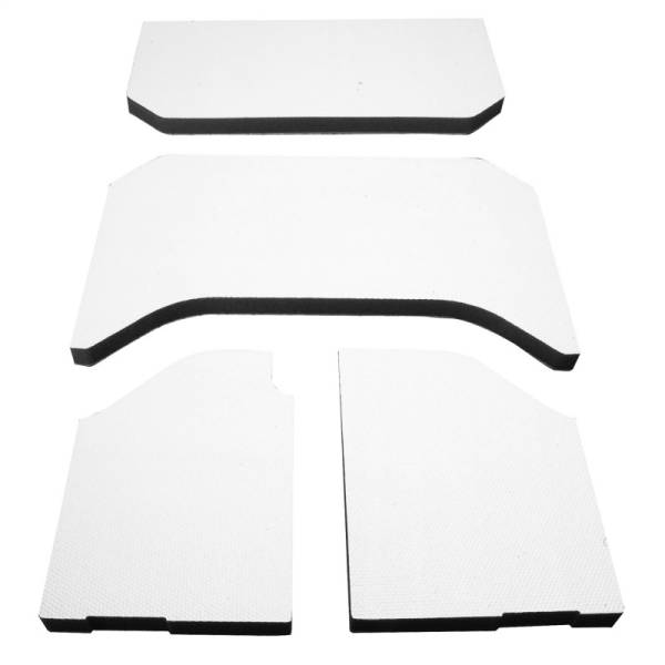 DEI - DEI 07-10 Jeep Wrangler JK 4-Door Boom Mat Headliner - 4 Piece - White