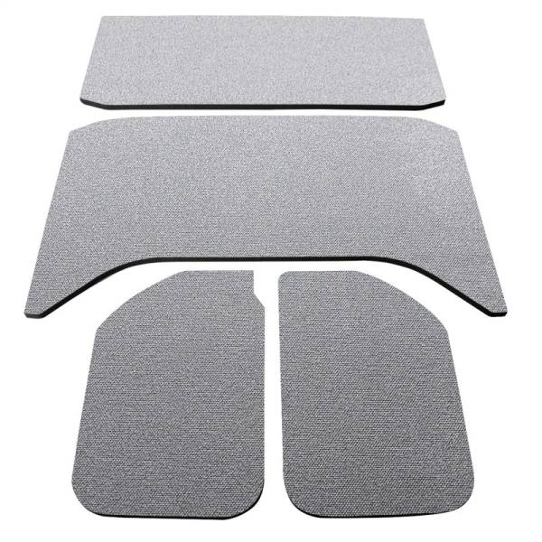 DEI - DEI 11-18 Jeep Wrangler JK 4-Door Boom Mat Headliner - 4 Piece - Gray