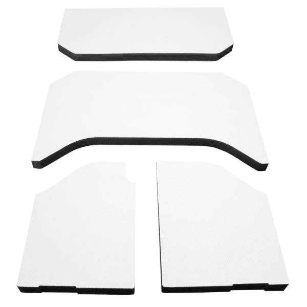 DEI - DEI 11-18 Jeep Wrangler JK 4-Door Boom Mat Headliner - 4 Piece - White