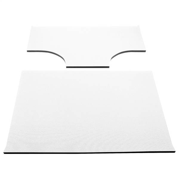 DEI - DEI 03-06 Jeep Wrangler TJ 2-Door w/Speaker Pods Boom Mat Headliner - 2 Piece - White