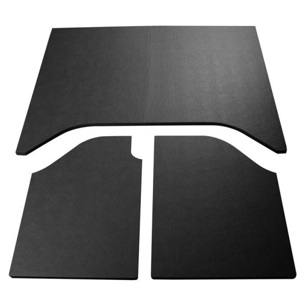 DEI - DEI 07-10 Jeep Wrangler JK 2-Door Boom Mat Headliner - 3 Piece - Black Leather Look