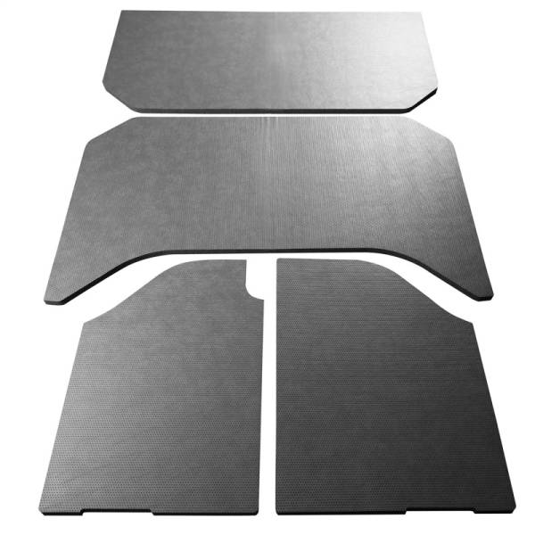 DEI - DEI 07-10 Jeep Wrangler JK 4-Door Boom Mat Headliner - 4 Piece - Gray Leather Look