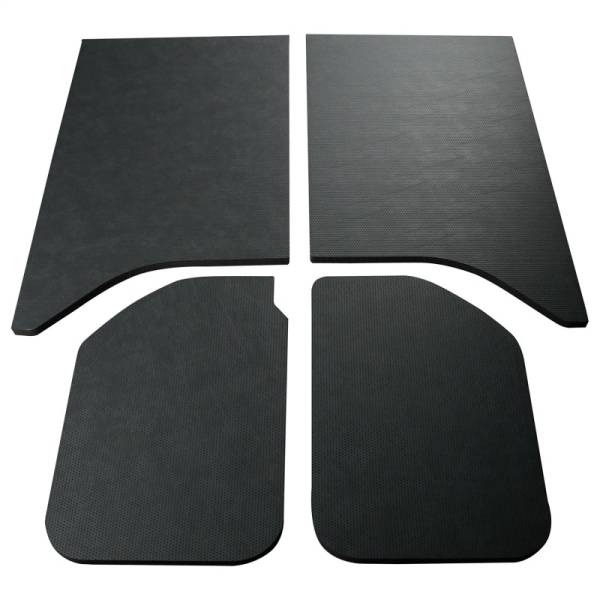 DEI - DEI 11-18 Jeep Wrangler JK 2-Door Boom Mat Headliner - 4 Piece - Black Leather Look