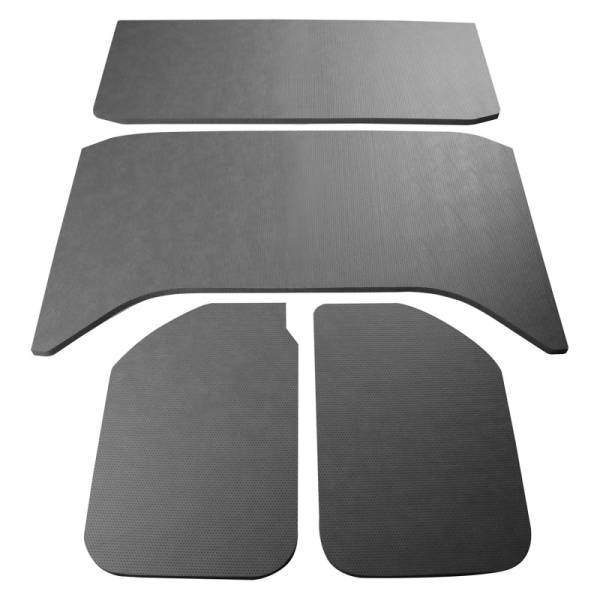 DEI - DEI 11-18 Jeep Wrangler JK 4-Door Boom Mat Headliner - 4 Piece - Gray Leather Look